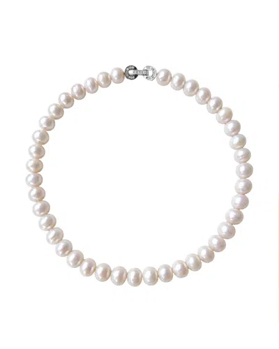 Seree Women's White Margot Vintage-style Chunky Freshwater Pearl Necklace In Neutral