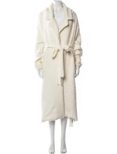 Pre-owned Ser.o.ya Coat In Neutrals