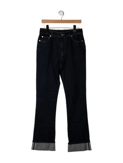 Pre-owned Ser.o.ya High-rise Flared Jeans W/ Tags In Blue