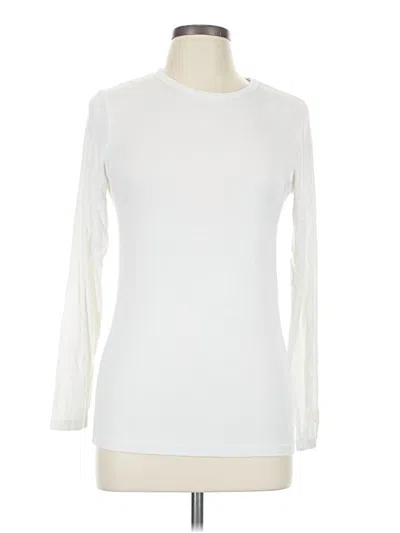 Pre-owned Set Active Long Sleeve T-shirt In Ivory