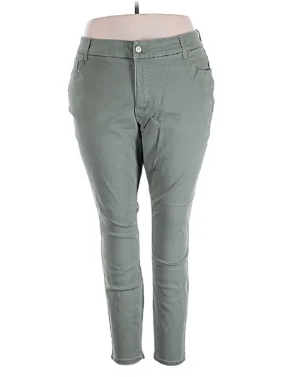 Pre-owned Seven7 Jeggings In Green