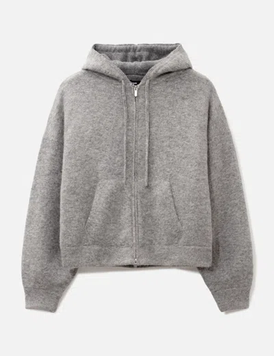 Seventh Alpaca Knit V2 Jacket In Grey/グレー/그레이/灰色