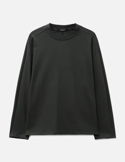 Seventh D7 Studio Long Sleeve T-shirt In Grey/グレー/그레이/灰色
