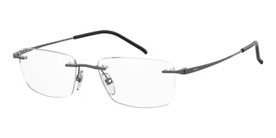 Seventh Street 7a165 Svk Men's Glasses Silver Size 55 - Free Lenses - Blue Light Block Available In Matte Ruthenium Silver