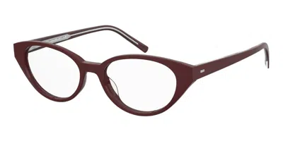 Seventh Street 7a641 Lhf Women's Glasses Burgundy Size 51 - Free Lenses - Blue Light Block Available In Red