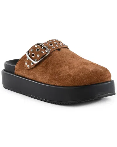 Seychelles Acclaim Suede Clog In Animal Print