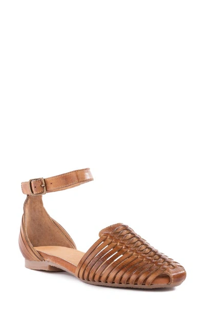 Seychelles Just A Girl Ankle Strap Sandal In Cognac