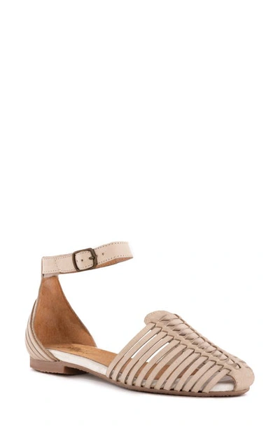 Seychelles Just A Girl Ankle Strap Sandal In Off White