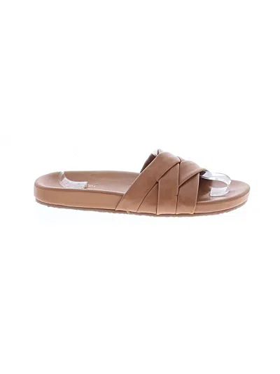 Pre-owned Seychelles Sandals In Tan