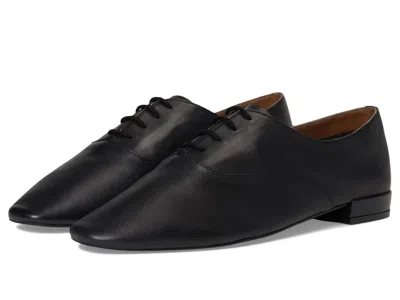Seychelles Starlet Oxford Women's Black Leather Square Toe Zogg3583