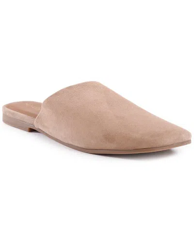Seychelles Suede Flat In Gold
