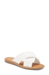 Seychelles World View Slide Sandal In White