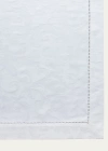 Sferra Plume Jacquard 70" X 108" Tablecloth In White