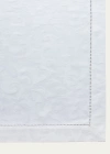 Sferra Acanthus Jacquard Tablecloth, 70" X 108" In White