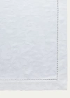 Sferra Acanthus Jacquard Tablecloth 70" X 126" In White