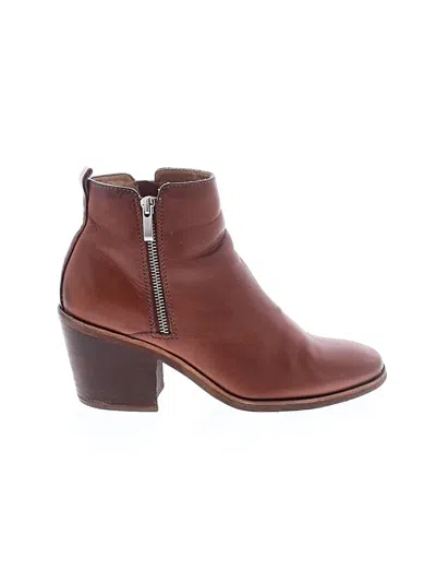 Pre-owned Söfft Ankle Boots In Brown