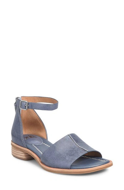 Söfft Faxyn Ankle Strap Sandal In Blue