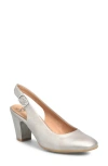 Söfft Lilly Slingback Pump In Pewter