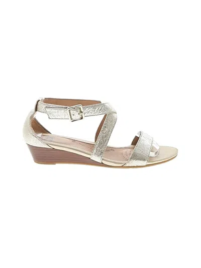 Pre-owned Söfft Wedges In Silver