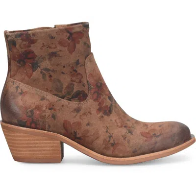Söfft Women's April Boots In Brown Floral In Multi