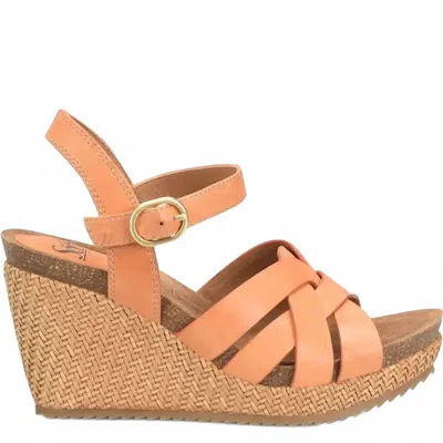 Söfft Women's Carlana Wedge Sandals In Sunset Orange