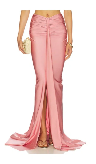 Shani Shemer X Revolve Marcella Maxi Skirt In Dusty Rose