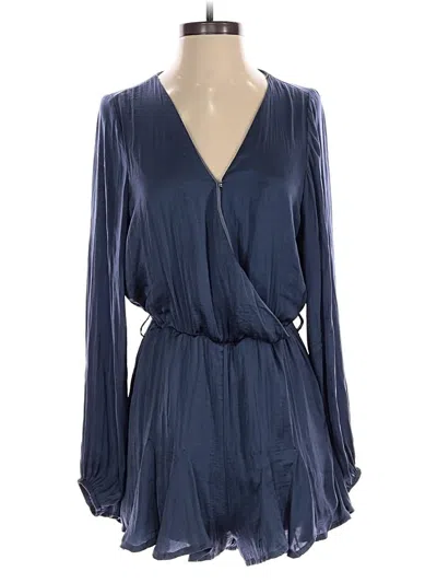 Pre-owned She + Sky Cocktail Dress In Blue
