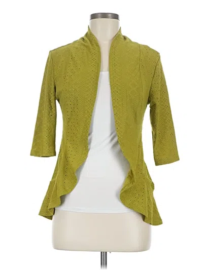 Pre-owned Shein Cardigan Sweater In Green