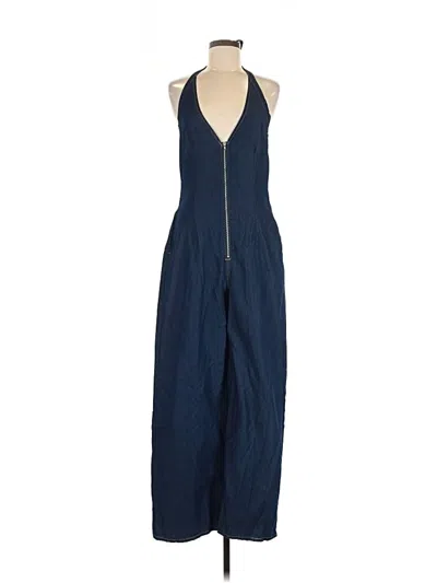 Pre-owned Shein Jumpsuit In Blue