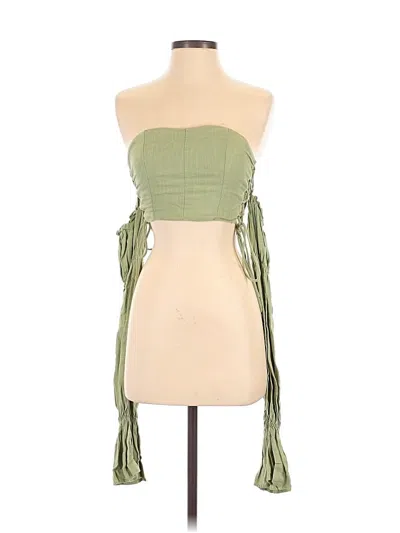 Pre-owned Shein Kimono In Green