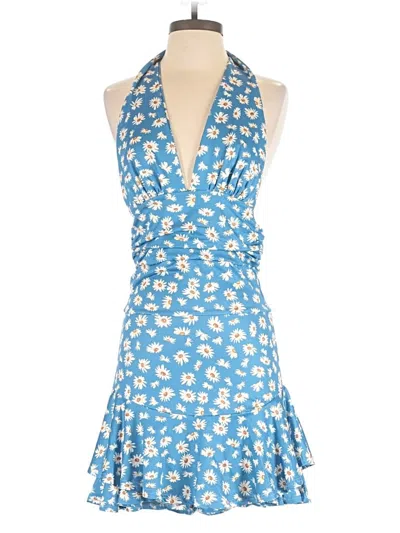 Pre-owned Shein Romper In Blue