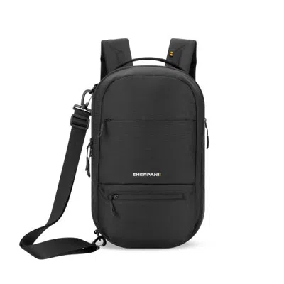 Sherpani Camden Pro Convertible Laptop Backpack In Black