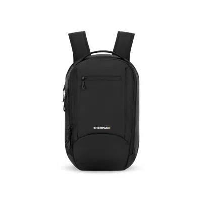 Sherpani Crew Travel Commuter Backpack In Black