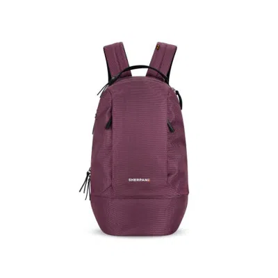 Sherpani Solstice Anti Theft Backpack In Purple