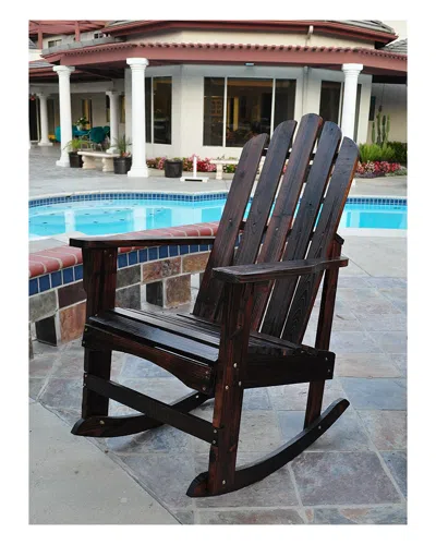 Shine Co. Marina Porch Rocker In Beige