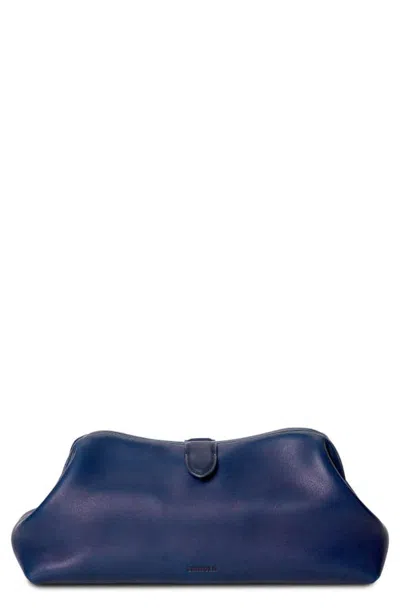 Shinola Belle Leather Clutch In Pattern