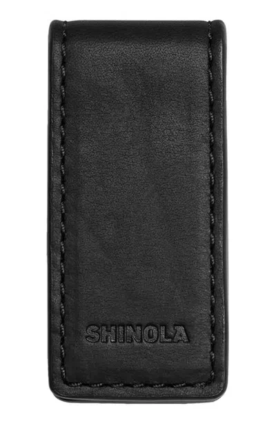 Shinola Navigator Magnetic Money Clip In Orange