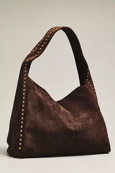 Shiraleah Lennon Faux Suede Hobo Bag In Brown