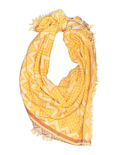 Pre-owned Shiraleah Scarf In Yellow
