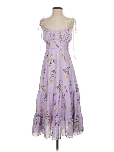 Pre-owned Showpo Cocktail Dress In Purple