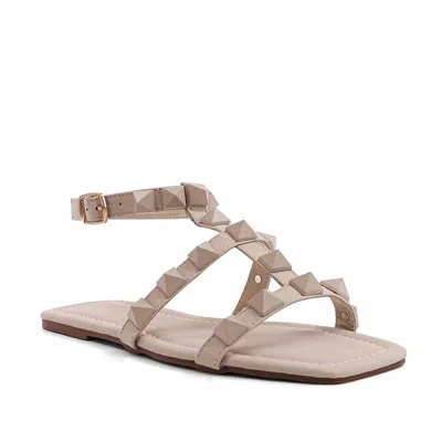 Shu Shop Babe Studded Flats In 8 In Brown