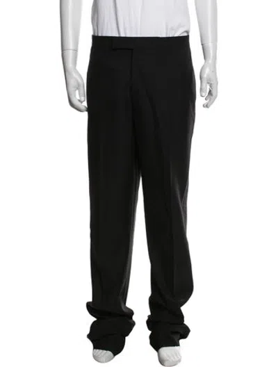 Pre-owned Sid Mashburn Wool Dress Pants In Grey