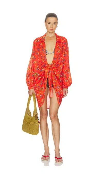 Siedres Beatriz Top In Red