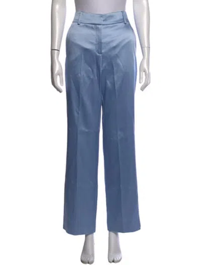 Pre-owned Sies Marjan Straight Leg Pants In Blue