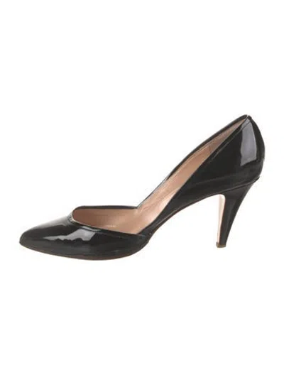 Pre-owned Sigerson Morrison Patent Leather Pumps In Black