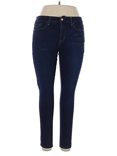 Pre-owned Signature Jeans In Blue