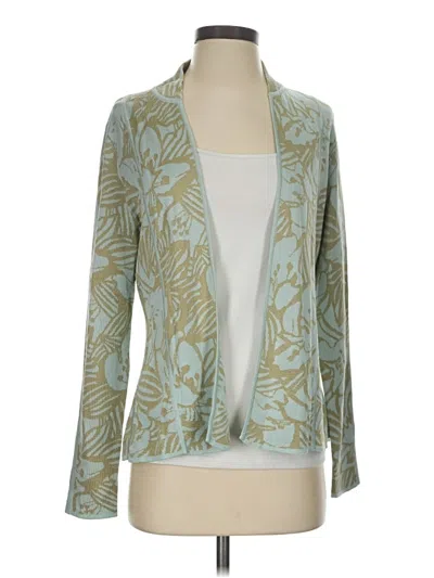 Pre-owned Sigrid Olsen Kimono In Teal