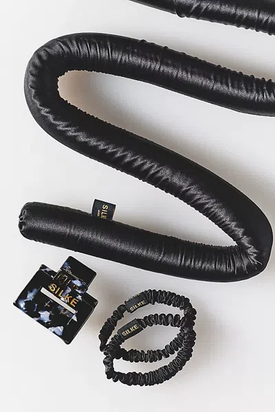 Silke London Silk Heatless Curler Set In Black