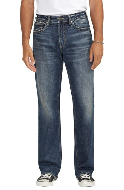 Silver Jeans Co. Gordie Relaxed Fit Straight Leg Jeans In Indigo