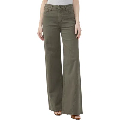 Silver Jeans Co. Ibister High Waist Wide Leg Jeans In Green